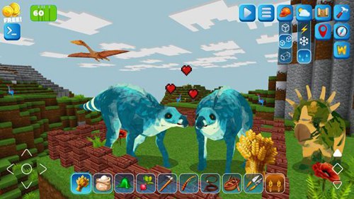 3D像素猛禽生存游戏下载