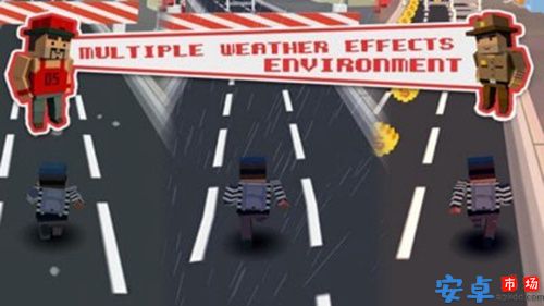 像素公路跑酷游戏下载