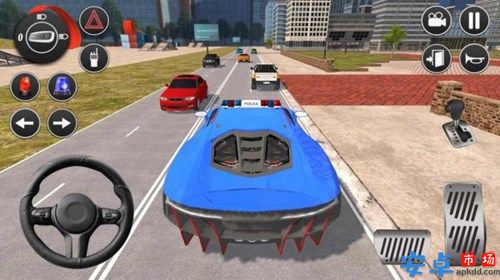 极难警车驾驶游戏最新下载
