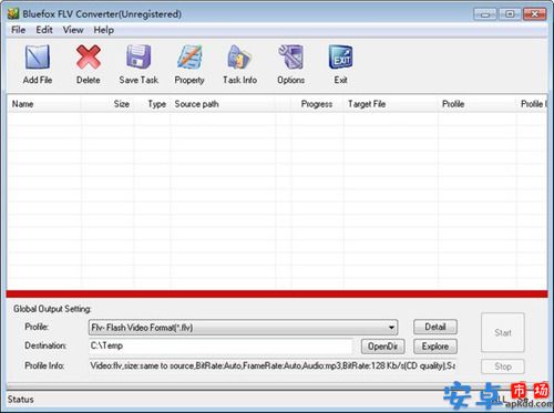 Bluefox FLV Converter正版