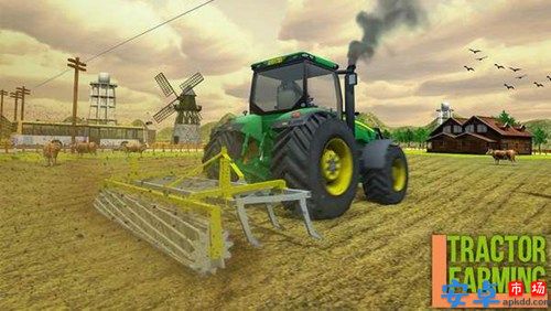 现代拖拉机耕种游戏下载