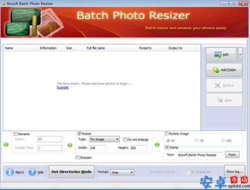 boxoft batch photo resizer免费版