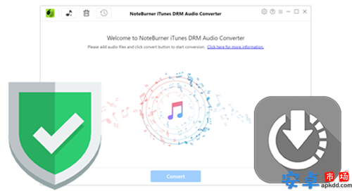 noteburner itunes drm audio converter最新版