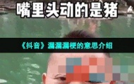 抖音漏漏漏是什么梗？梗的意思及出处详解