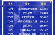 2022KPL王者荣耀夏季赛7.13-7.17分均输出 TOP10