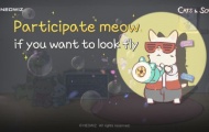 NEOWIZ猫咪和汤进行YouTube频道 kittypawpaw订阅人数突破50万纪念活动