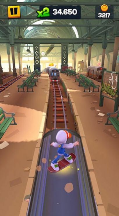 地铁跑酷滑板英雄国际版游戏下载